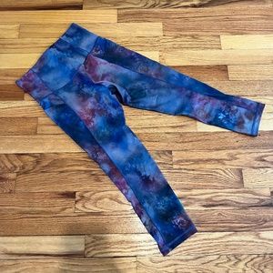 Athleta | Salutation II Capri (Purple Tie Dye) - XS